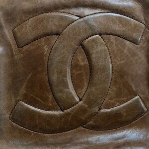 CC Leather sling bag very vintage